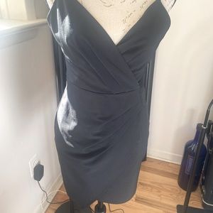 Black Cocktail Dress short mini